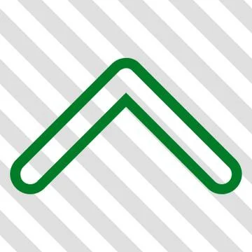 Arrowhead Up Vector Icon Stock Illustration