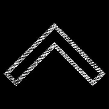 Arrowhead Up Vector Textured Icon For Overlay Watermark Stamps Illustrazione stock