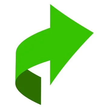 Arrows 3D Vector Colorful Stock Illustration