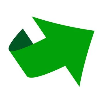 Arrows 3D Vector Colorful Stock Illustration