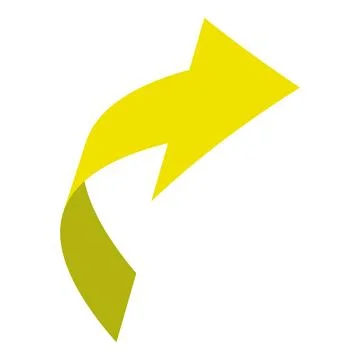 Arrows 3D Vector Colorful Stock Illustration