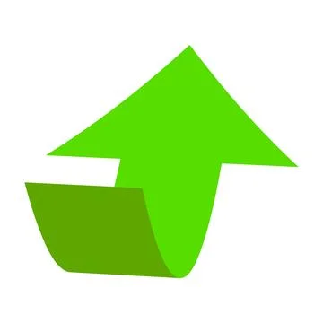 Arrows 3D Vector Colorful Stock Illustration