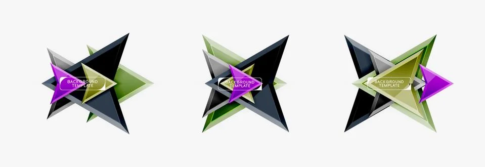 Arrows abstract composition for banner, background or logo 스톡 일러스트