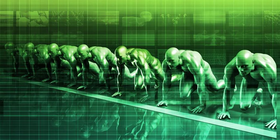 Arrows Abstract Concept Stock Illustration