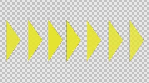 Arrows on alpha Stock-Footage 63510036