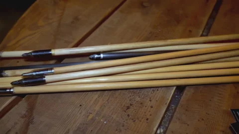 Arrows are on the table Stock Footage 170647581