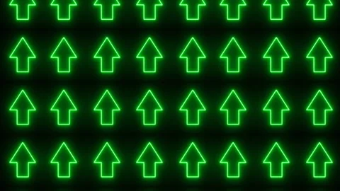 Arrows Background Green Dynamic Upward Movement, Something Growing Up 스톡 동영상 154039875