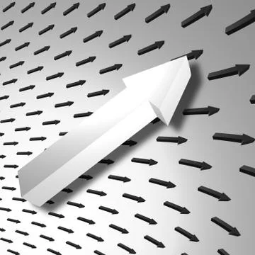 Arrows background Stock Illustration