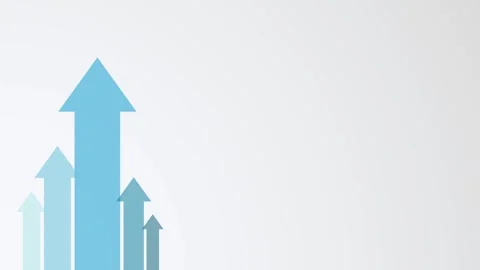 Arrows-blue-up-4K Stockbeeldmateriaal 274296385