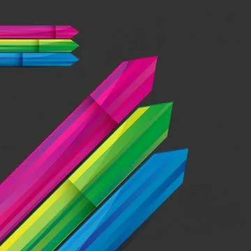 Arrows business background Stock Illustration