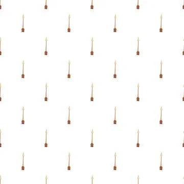 Arrows creating a seamless pattern on white background Stock Illustration