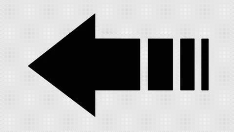 Arrows, direct symbol set. Stock Footage 145929821