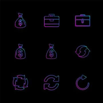 Arrows , directions , pointer , arrow , user interface , pointer , eps icons  Illustrazione stock