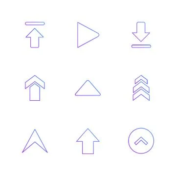 Arrows , directions , pointer , arrow , user interface , pointer , eps icons  イラスト素材