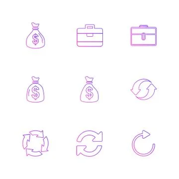 Arrows , directions , pointer , arrow , user interface , pointer , eps icons  Stockillustratie