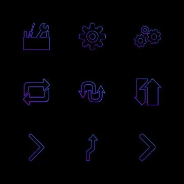 Arrows , directions , pointer , arrow , user interface , pointer , eps icons  Stockillustratie