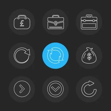 Arrows , directions , pointer , arrow , user interface , pointer , eps icons  스톡 일러스트