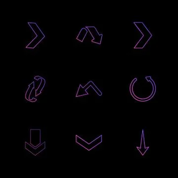 Arrows , directions , pointer , arrow , user interface , arrow , eps icons se イラスト素材