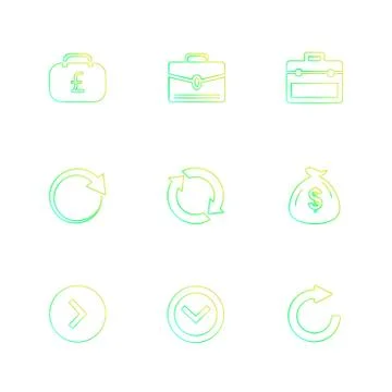 Arrows , directions , pointer , arrow , user interface , pointer , eps icons  Illustrazione stock
