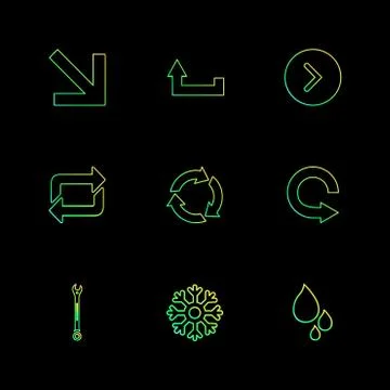 Arrows , directions , pointer , arrow , user interface , arrow , eps icons se Stock Illustration