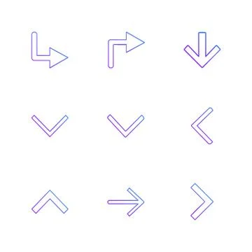 Arrows , directions , pointer , arrow , user interface , pointer , eps icons  스톡 일러스트