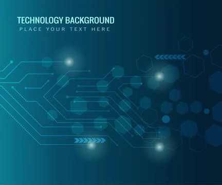 Arrows up with dot speed line on blue background, copy space composition, tec Stock Illustration