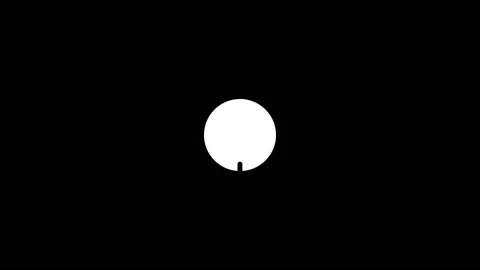 Arrows down icon animation. alpha matte Stock Footage 169148283