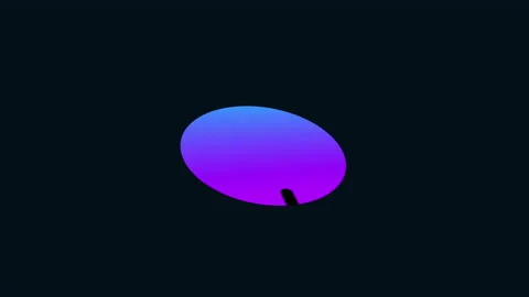 Arrows down icon animation. gradient color Stock Footage 169148074