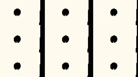 Arrows down icon glitch animation. Video stock 169150989