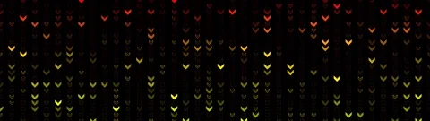 ARROWS HOT 8K WIDESCREEN 32:9 RATIO SEAMLESS LOOP 库存影片 114320899