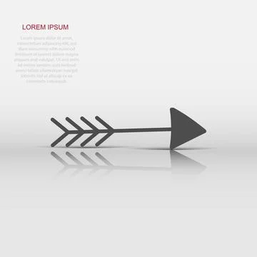 Arrows icon. Hand drawn vector illustration on white background. Stock Illustration