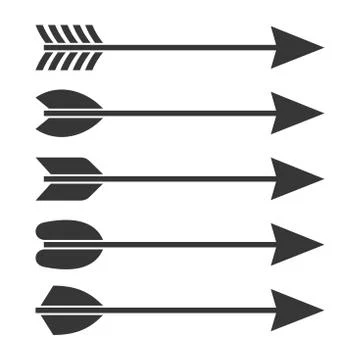 Arrows Icon Set 库存插图