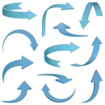 Arrows II Stock Illustration