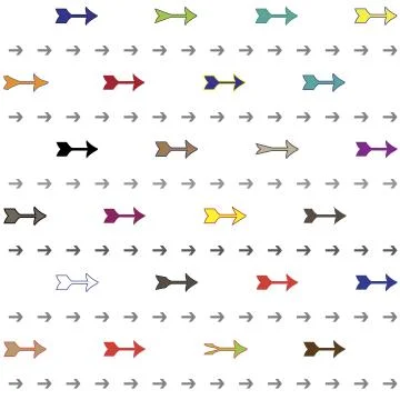 Arrows Illustrazione stock