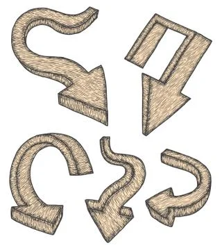 Arrows Stock Illustration