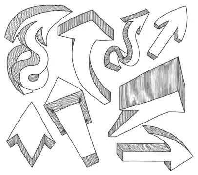 Arrows Stock Illustration