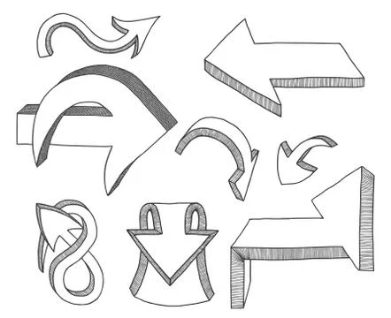 Arrows Stock Illustration