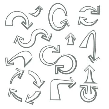 Arrows Illustrazione stock