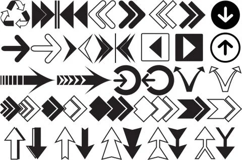 Arrows Stock Illustration