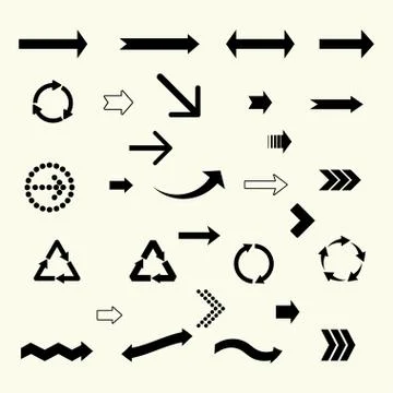 Arrows Stock Illustration