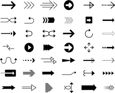 Arrows Stock Illustration