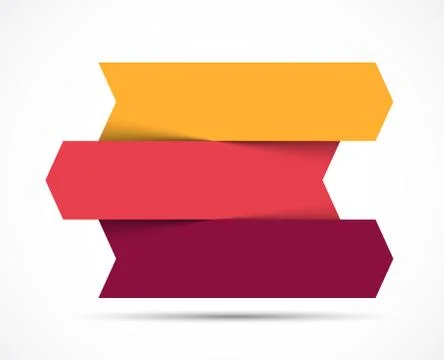 Arrows infographic, diagram chart, graph presentation. Business concept with 3 Stock Illustration