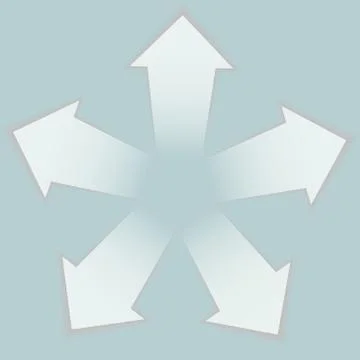 Arrows, infographics. Stock Illustration