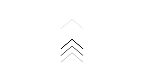 Arrows loop animation on white background Stock Footage 302700048