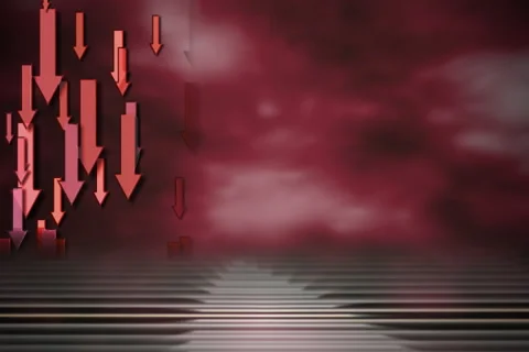 Arrows Loss Background Stock Footage 888118