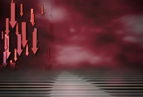 Arrows Loss Background Stock Footage 888119