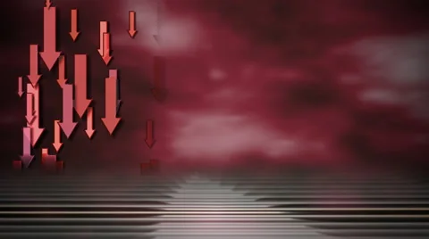 Arrows Loss Background Stock Footage 888121