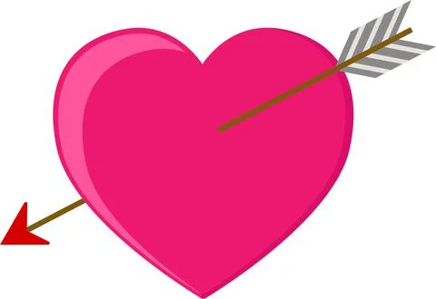 Arrows Of Love Stock Illustration