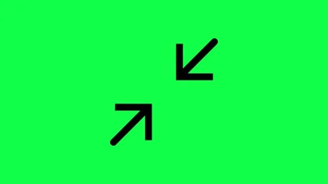 Arrows moving outward from the center Stock Footage 330432415