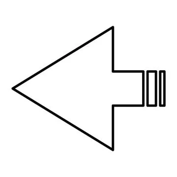 Arrows navigation Illustrazione stock